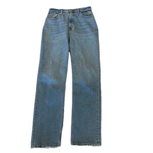 Abercrombie & Fitch Womens 27 4 Curve Love The 90s Ultra High Rise Straight Jean
